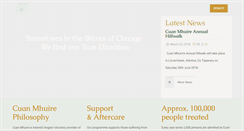 Desktop Screenshot of cuanmhuire.ie